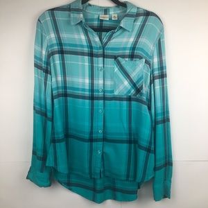 WESTBOUND BUTTON-UP SHIRT LONG SLEEVE large